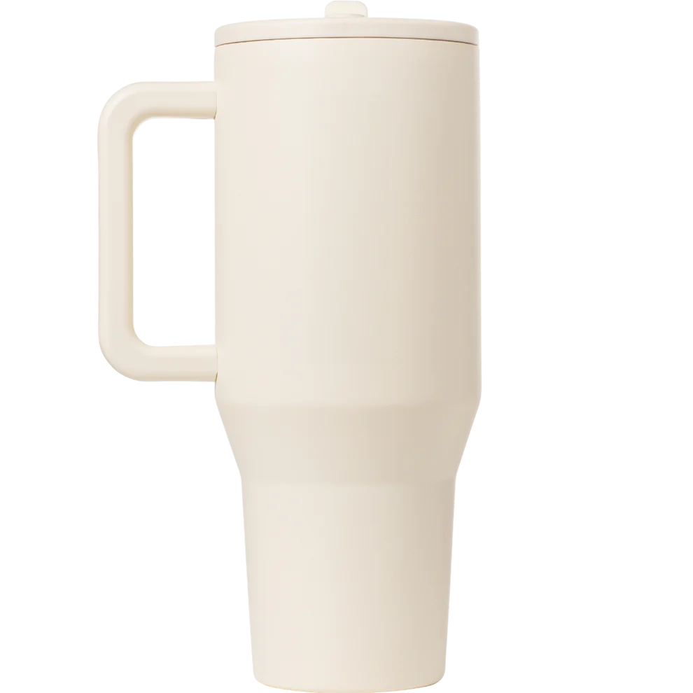 HydroJug 40 oz. Traveler – Cream (Custom Engraved)