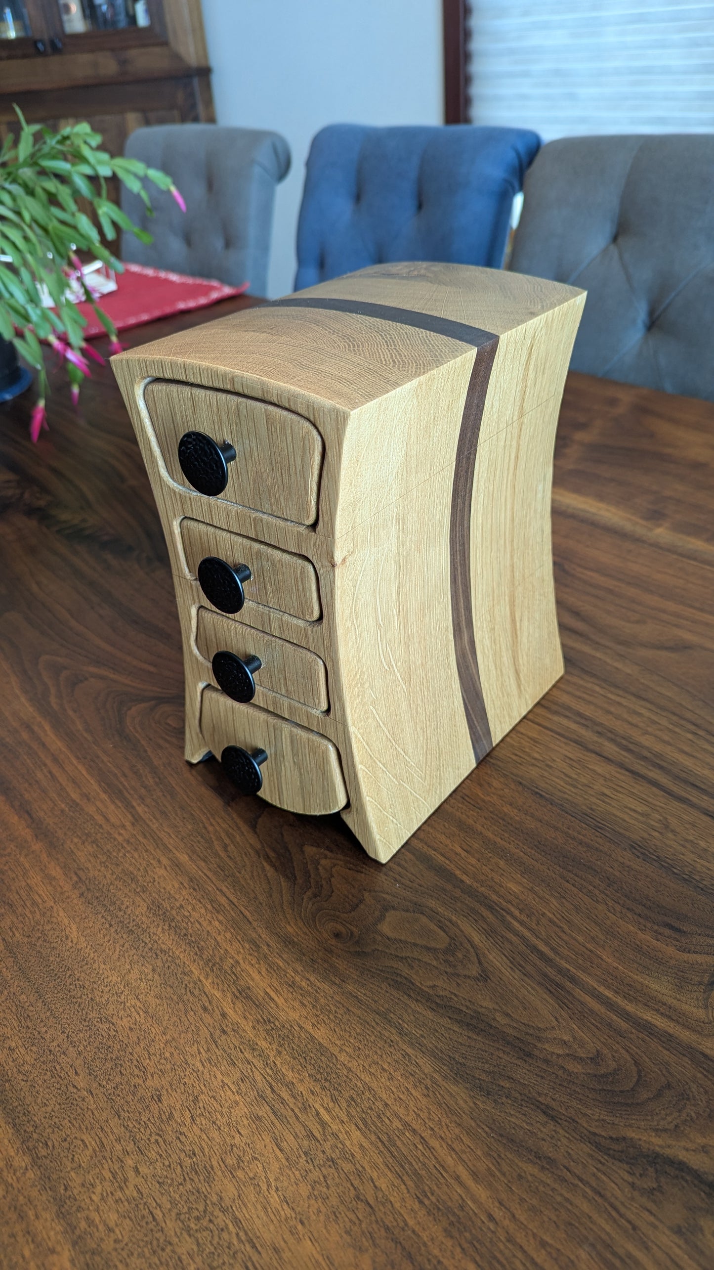 Bandsaw Box - White Oak, Walnut