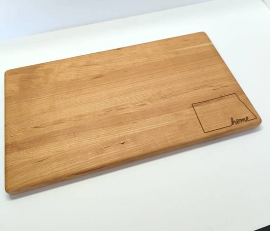 Laser Engraved Handmade Cherry Cutting Boards