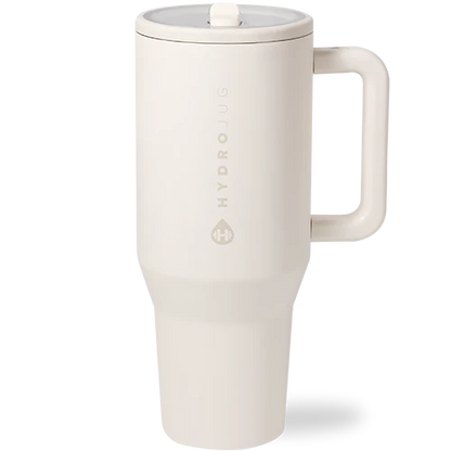 HydroJug 40 oz. Traveler – Cream (Custom Engraved)