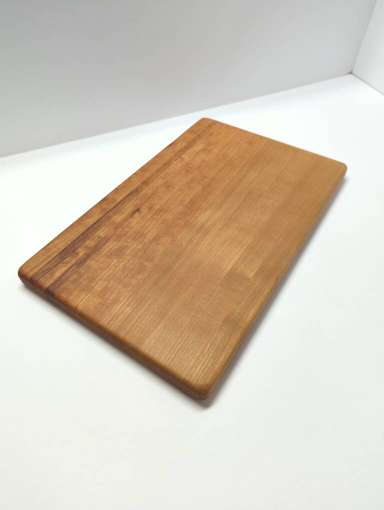 Laser Engraved Handmade Cherry Cutting Boards