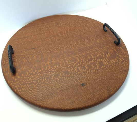 Handmade Round Serving Trays