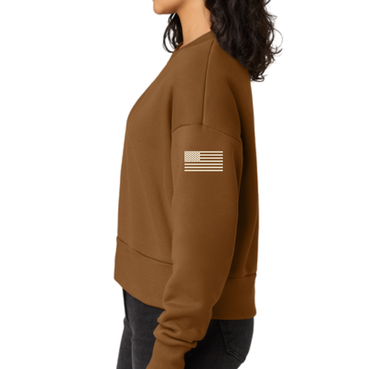 ‼️PRE-ORDER - Military Spuds Sweatshirts - Women’s Next Level® Heavyweight Sweatshirt