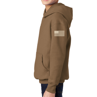 ‼️PRE-ORDER - Military Spuds Sweatshirts - Youth Port & Co® Core Fleece Hoodie