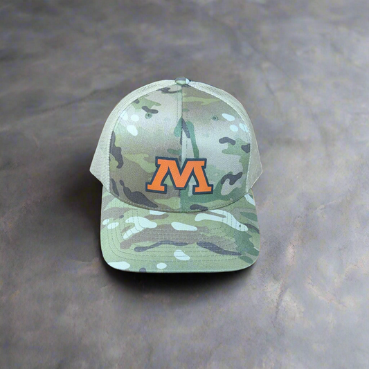 Moorhead "M" Yupoong 6606MC Retro Trucker Cap MultiCam®
